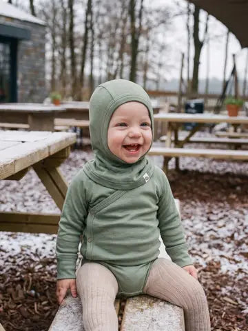 [PRÉ-COMMANDE] Cagoule enfant en laine mérinos