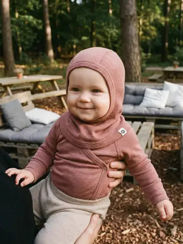 [PRÉ-COMMANDE] Cagoule enfant en laine mérinos