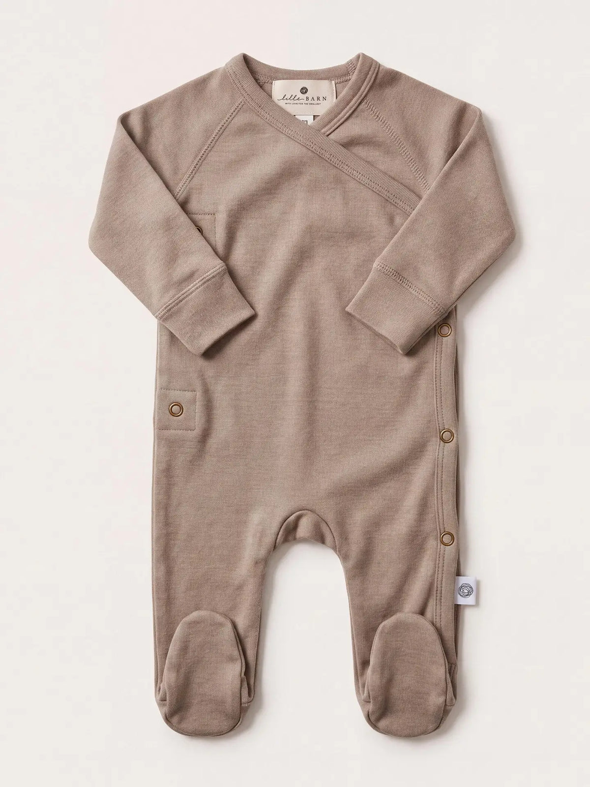 [PRÉ-COMMANDE] Grenouillère bébé en laine mérinos