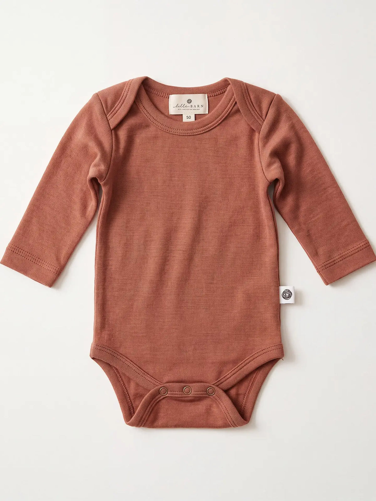 [PRÉ-COMMANDE] Body Mérinos Manches longues - Encolure Américaine