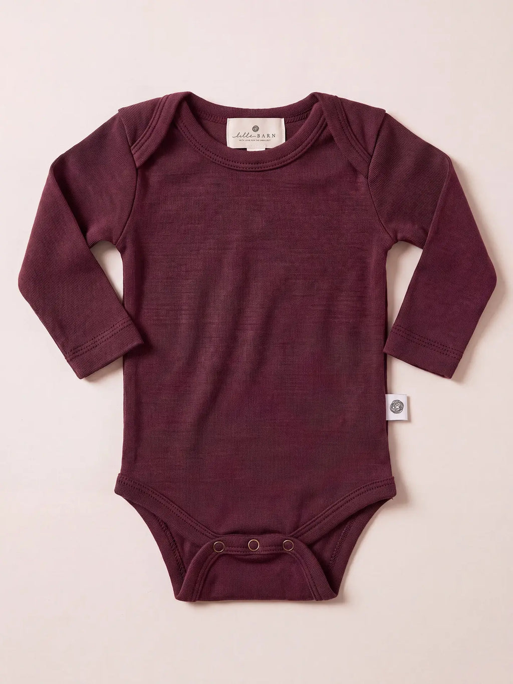 [PRÉ-COMMANDE] Body Mérinos Manches longues - Encolure Américaine