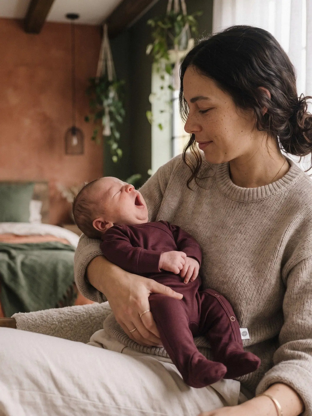 [PRÉ-COMMANDE] Grenouillère bébé en laine mérinos