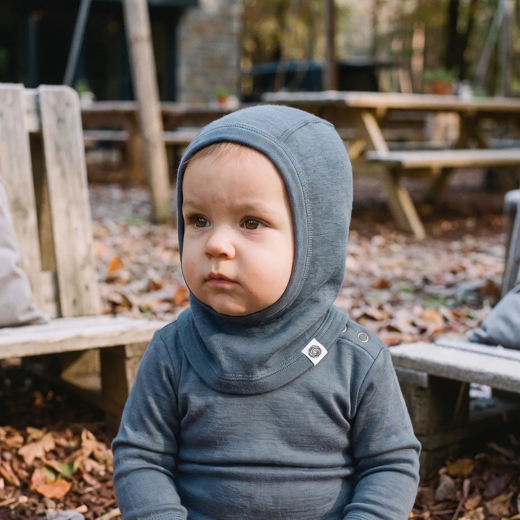 [PRÉ-COMMANDE] Cagoule enfant en laine mérinos