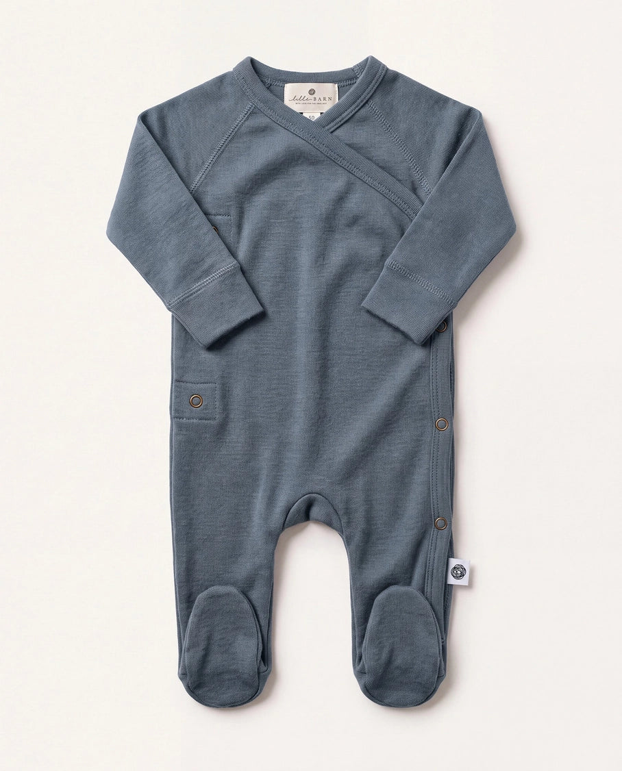 [PRÉ-COMMANDE] Grenouillère bébé en laine mérinos