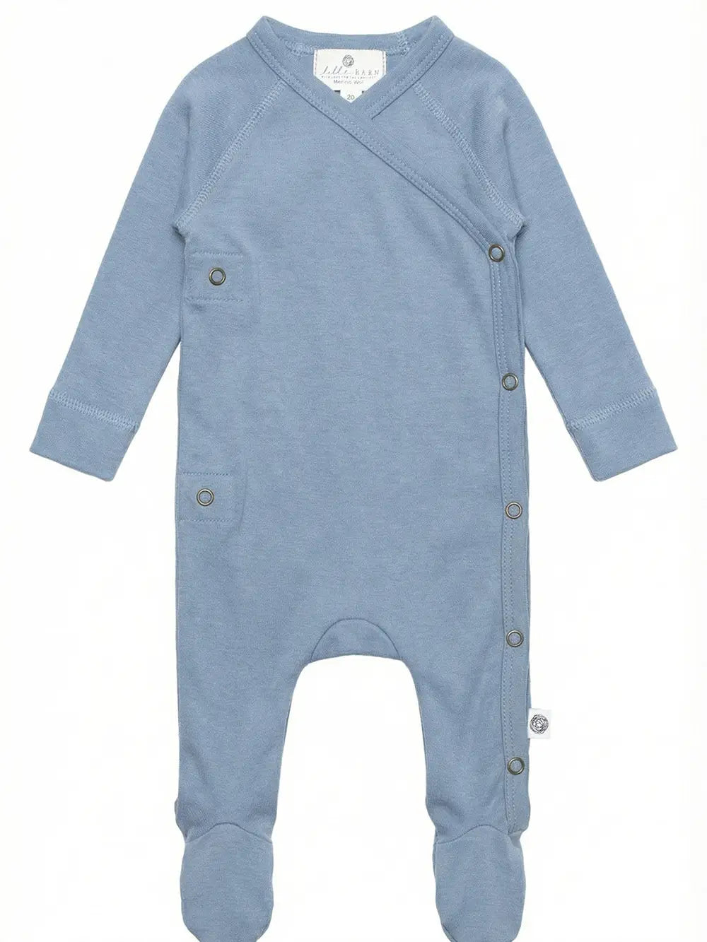 [PRÉ-COMMANDE] Grenouillère bébé en laine mérinos