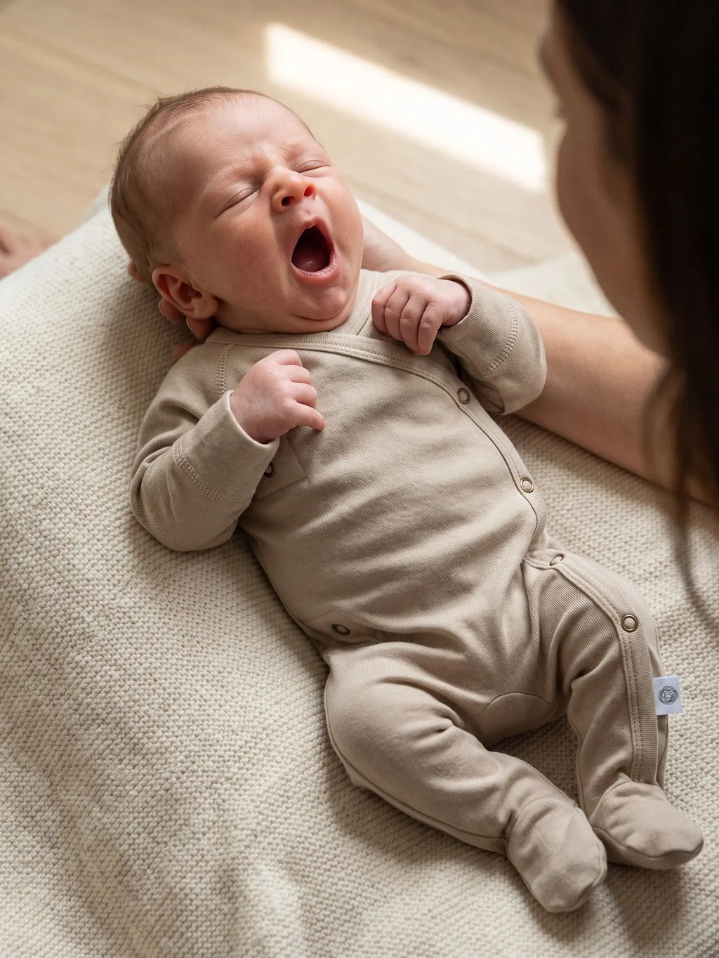 [PRÉ-COMMANDE] Grenouillère bébé en laine mérinos