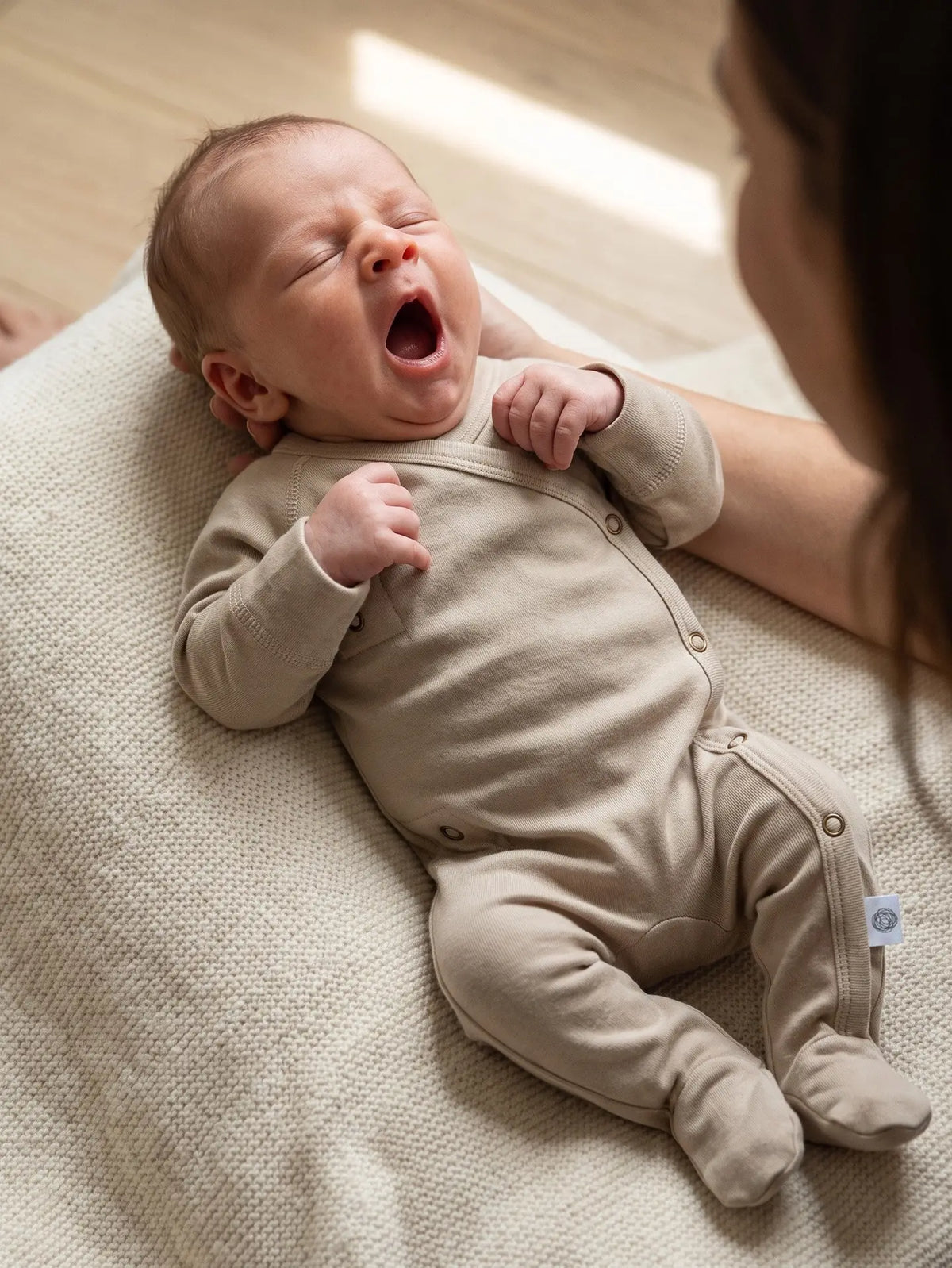 [PRÉ-COMMANDE] Grenouillère bébé en laine mérinos