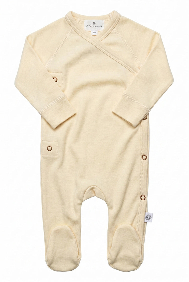 [PRÉ-COMMANDE] Grenouillère bébé en laine mérinos